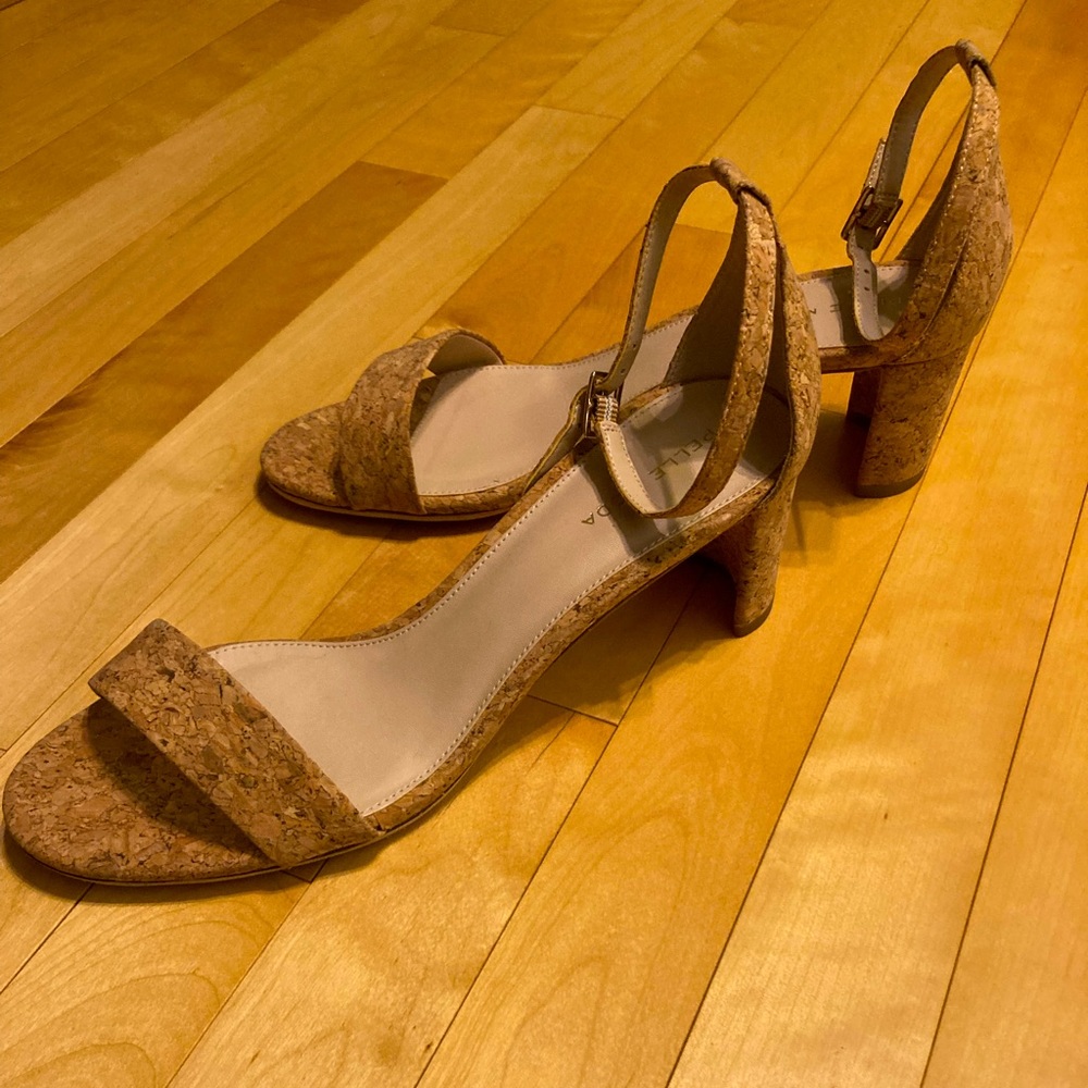 Pelle Moda Cork Heels 10M